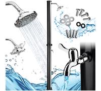 Solar Shower Portable Compact Solar Heated 20 l Capacity Outdoor Sun Powered