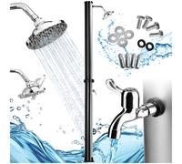 Solar Shower Portable Compact Solar Heated 20 l Capacity Outdoor Sun Powered