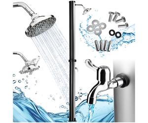 Solar Shower Portable Compact Solar Heated 20 l Capacity Outdoor Sun Powered