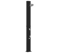 Solar Shower with Shower Head and Faucet PVC, ABS, Zinc Alloy Camping vidaXL