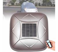 Solar Smart Car Cover with Remote Control, Electric Shrink Window Covers, Quick Open in 10s, Multiple Sizes for Sedan, SUV, MPV - Waterproof, UV Protection, Silver 3XL+