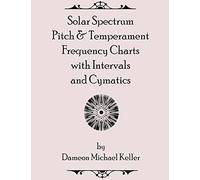 Solar Spectrum Pitch & Temperament Frequency Charts with Intervals and Cymatics: 2nd Edition