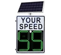 Solar Speed Outdoor Limit Sign, Speed Display Radar Traffic Sign With Accessories For Neighbour Driveway Yard Or School, Visual Distance>800m(60 * 90cm)