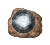 Solar Spotlight Outdoor Rock, Outside Led Garden Spot Lights, Waterproof Decorative Stone Warm Light for Yard, Patio Walkway Pathway