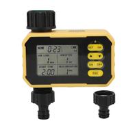 Solar Sprinkler Timer Automatic Watering System with Rain Sensor Intelligent Timing Anti Clogging Filter Design for Garden Courtyard Balcony ABS Material 120x70x50mm