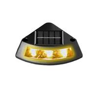 Solar Stair Light, Weatherproof Resilient, 600mAh, Sun Powered Stair Lights, 600MAH Solar Deck Lights Led, High Visibility for Yard Porch Fence Deck