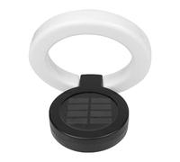 Solar Stake Lights - Waterproof Outdoor Disc Light - LED Solar Garden Lights 360 Degree Rotating Smart Sensor for Garden, Pathway, Lawn, Patio, Parking,