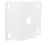 Solar Street Light Pole Mounting Bracket Iron White