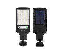 Solar Street Lights Outdoor Automatic LED Waterproof PIR Motion Remote Control Adjustable Modes Charging Energy Saving for Gardens Paths Lanes Backyard Wall