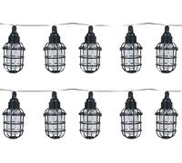Luxform Solar String Light with 10 LEDs - Ideal for Your Gazebo, Marquee, Patio, Bar, Porch, Pergola and Arch Way