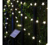 Solar String Lights, 29Ft/9M 60 LED Solar Star String Lights Warm White Solar Powered Fairy Lights Outdoor 8 Modes Waterproof Festival Lighting for Garden Patio Yard Home Wedding Party Decoration