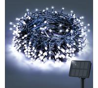 Solar String Lights,Etopgo12M 120LED Solar Powered Fairy Lights Outdoor Lights Waterproof 8 Modes Solar Powered Decorative Lights for Tree,Patio,Garden,Yard,Home,Wedding,Party