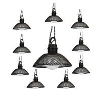 VFM e-Store - Solar String Lights Mesh Warm White Light Decorations - Camping, Travel Holiday Accessories for Summer - 4. 25M X 10 Lamps White X 1