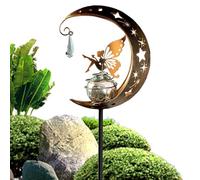 Solar String Lights Outdoor - Waterproof LED Star Moon Butterfly String Lights, Solar Powered Garden Decoration | Modern Design, Sparkling Landscape Light for Patio, Yard, W