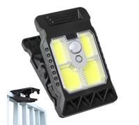 Solar String Lights,Solar Clamp Lights With Motion Sensor For Outdoor | 300LM Decorative Security Lighting For Garden, Patio, Grill And Fence