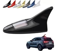Solar Strobe Lights,Solar Powered Shark Fin Warning Light,LED Warn Tail Light Antenna,Solar Auto Safety Decor Light,Waterproof LED Car Roof Strobe Lamp for Most Cars,Trucks (black)