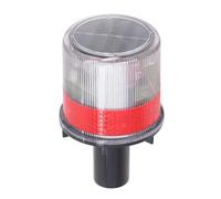 Solar Strobe Warning Light, Sensitive LED Warning Lamp, Super Bright Powered Emergency Strobe Warning Light for Car