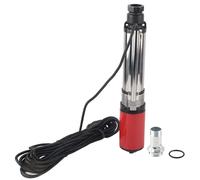 Solar Submersible Well Pump, 50m DC 48V Large High Lift Deep Well Submersible Pump, Brass Motor Floating Impeller, for Well, Agricultural Irrigation