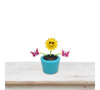 Solar Sunflower Toy, Dancing Flowers Toy Dashboard Car Solar Energy | Shaking Head Ornaments for Car, Dashboard Decorations for Energy for Room D
