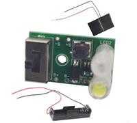 Solar Switch for White and Colour Light 10 mA Switch Solar for | Integrated 2V panel, efficient energy conversion, no external power source required, ideal for lighting