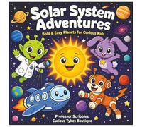 Solar System Adventures: Bold and Easy Planets for Curious Kids (Professor Scribbles Wonder Canvas Adventures)