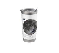 Solar System Artemis II Earth Moon Outer Space Stainless Steel Insulated Tumbler