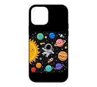 Solar System Astronaut Planets Astronomy Space Science Kids Case for iPhone 12 mini