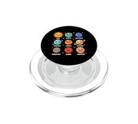 Solar System Astronomy Galaxy Space Planet Lover Science Kid PopSockets PopGrip for MagSafe