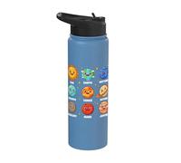 Solar System Astronomy Galaxy Space Planet Lover Science Kid Stainless Steel Insulated Water Bottle