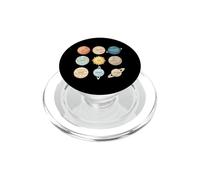 Solar System Astronomy Galaxy Space Planets Educational Kids PopSockets PopGrip for MagSafe