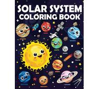 Solar System Coloring Book For Kids, Planets Coloring Book