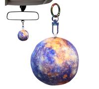 Solar System Decor - 2.95 Inch Stuffed Solar System Pendant,Planet Plush Toy - for Handbag Coin Purse Jewelry Wallet Backpack Women Men Girls Boys