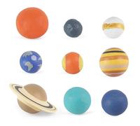 Solar System Kit - Nine Planets Model Solar System - Science Astronomy Learning Toys, Planet Model Crafts Space Toys, Astronomy Planet Models Stem Toyss Gift