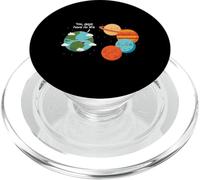 Solar-System Life Earth VS Planets Space Galaxy Cosmos PopSockets PopGrip for MagSafe