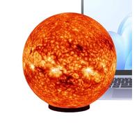 Solar System Light, Planet-Themed Astronomy Decor Lamp, Decorative Desk Lighting for Space-Themed Nursery, Science Classroom, Sensory Room, Home Theater, Birthday Party Display