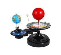 Solar System Model Kit- Earth Moon Revolves Around the Sun - Scientific Experiment Kit Teaching Model for Teens Students