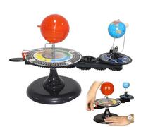 Solar System Model Sun Earth Moon Orbital Model Planet Toys, Astronomical Science Educational Tool Solar System Kit for a Hands-On Project Space Toys for Kids Orrery