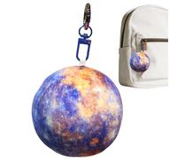 Solar System Ornament - 2.95 Inch Soft Stuffed Doll Hangable,Simulation Planet Stuffed Toys,for Handbag Coin Purse Jewelry Wallet Backpack Women Men Girls Boys