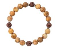 Solar System Planet Natural Stone Stretch Bracelet Lava Bead Unisex | 9 color options cosmic planet design natural lava stone elastic cord REACH compliant fit most wrists unisex space gift