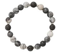 Solar System Planet Natural Stone Stretch Bracelet Lava Bead Unisex | 9 color options cosmic planet design natural lava stone elastic cord REACH compliant fit most wrists unisex space gift