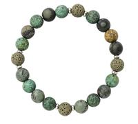 Solar System Planet Natural Stone Stretch Bracelet Lava Bead Unisex | 9 color options cosmic planet design natural lava stone elastic cord REACH compliant fit most wrists unisex space gift
