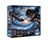 Solar System Planet Puzzles for Adults 1000 Pieces Art, Beautiful Stars Challenging Landscape Fun Jigsaw Puzzles, Pretty Painting Scenery Fantasy Blue Puzzle