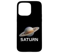 Solar System Planet Saturn Rings Outer Space Case for iPhone 15 Pro Max