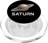 Solar System Planet Saturn Rings Outer Space PopSockets PopGrip for MagSafe