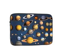 Solar System Planets 10 inch Print Laptop Case, Business/Office Commuter Laptop Case