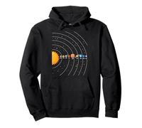 Solar System Planets Astronomy Space Galaxy Sun Planet Lover Pullover Hoodie