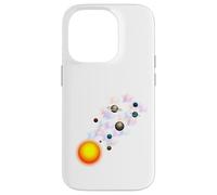 Solar System Planets, Earth, Sun, Space Science Kids, Adults Case for iPhone 14 Pro