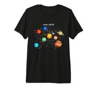 Solar System Planets, Earth, Sun, Space Science Kids, Adults Premium T-Shirt