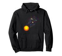 Solar System Planets, Earth, Sun, Space Science Kids, Adults Pullover Hoodie