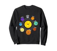 Solar System Planets, Earth, Sun, Space Science Kids, Adults Sweatshirt